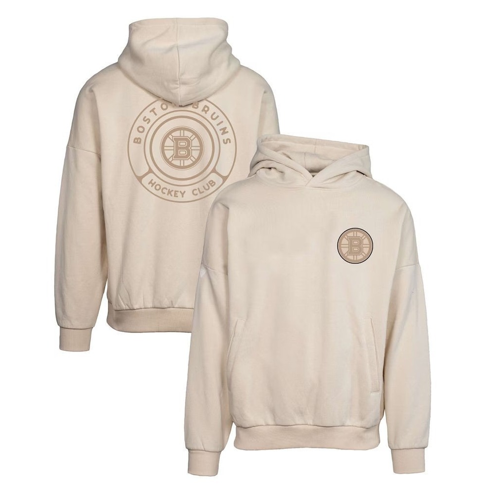 Levelwear NHL Boston Bruins Contact Pullover Hoodie - Khaki - Size 2XL - $126